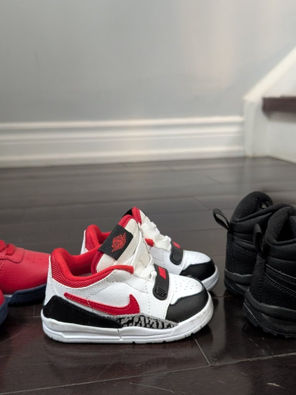 Toddler Nike, Jordan and Fila shoes